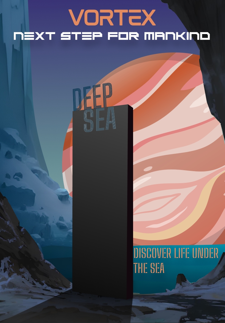 Deep Sea, Poster · Graphic Design by Lakshay